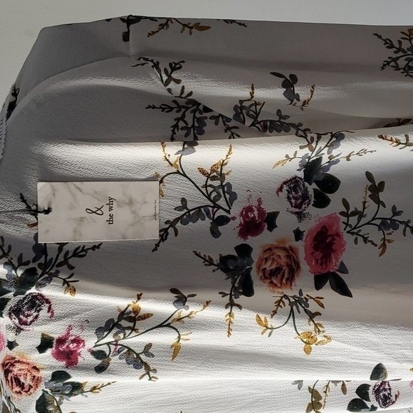 Kimono floral Swim cover-up up Size OS New with tag - Picture 7 of 11